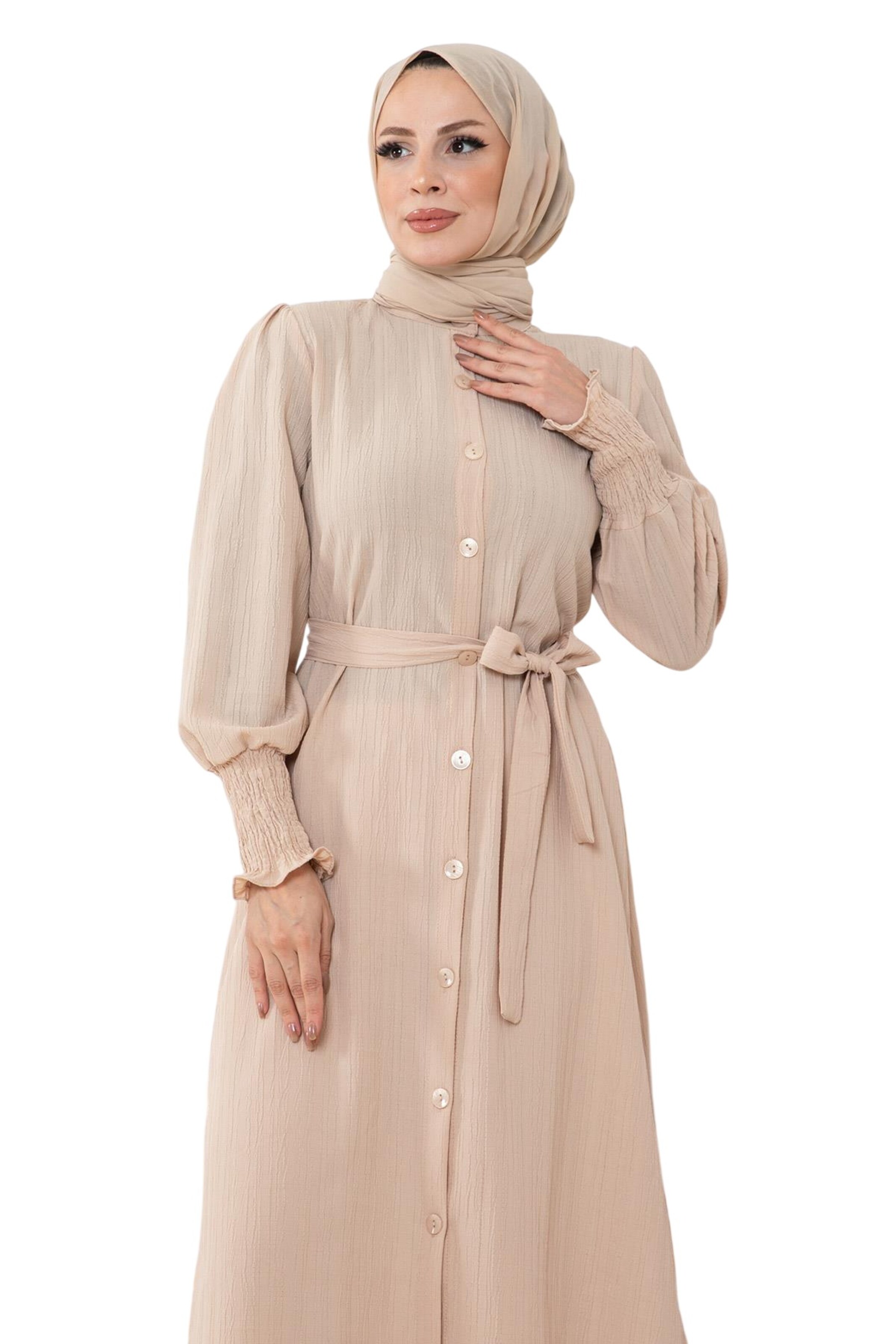 MODAMIHRAM Hosenanzug in Beige