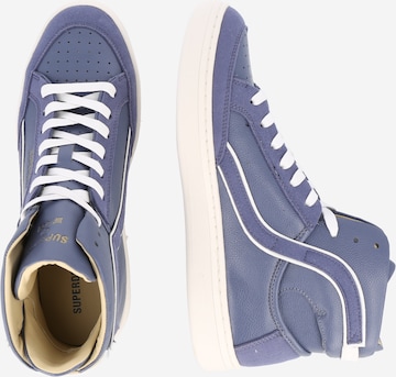 Superdry - Sapatilha de desporto 'Basket Lux Trainer' em azul