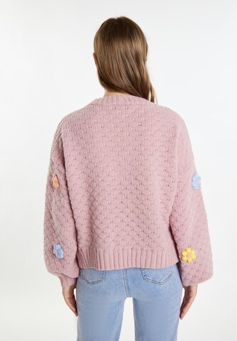 IZIA Knit Cardigan in Pink