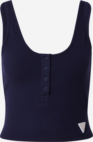 GUESS - Top 'NYRA' em azul: frente