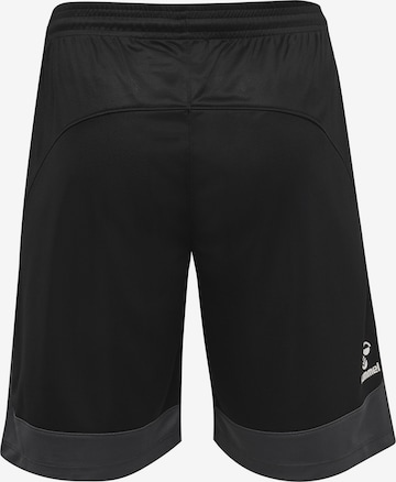 Hummel - Regular Calças de desporto 'Lead Poly' em preto