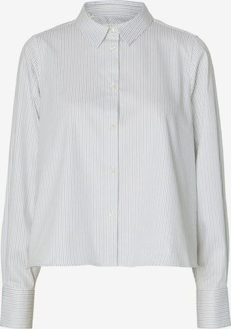 SELECTED - Blusa 'SLWROMIE' en amarillo: frente