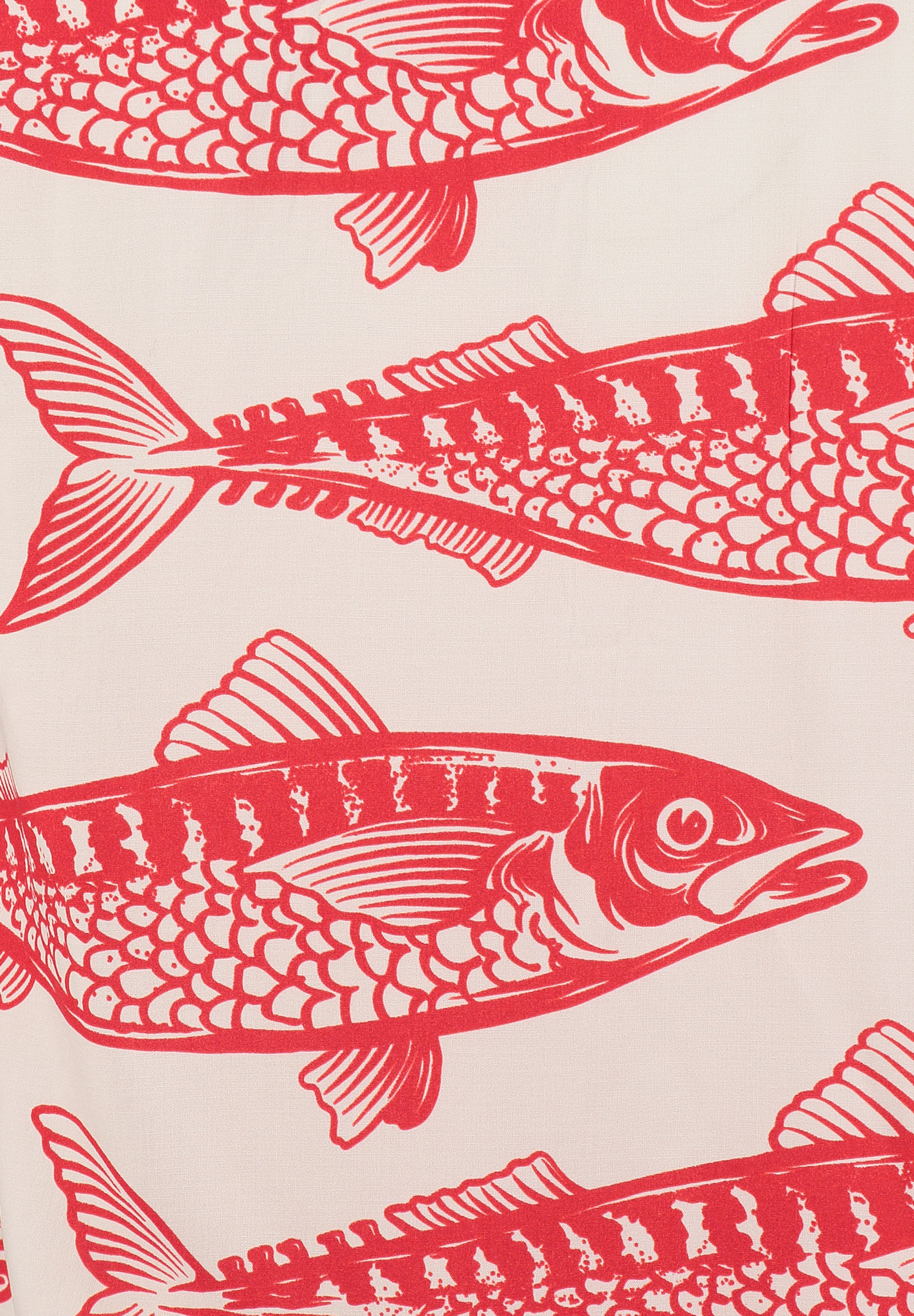 Key Largo Rovný strih Košeľa - Červená