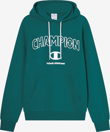 Champion Authentic Athletic Apparel Mikina - Zelená: predná strana