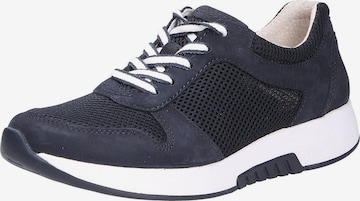 GABOR Lace-Up Shoes in Blue: front