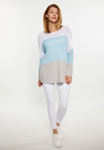 Pull-over usha BLUE LABEL en bleu