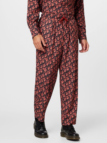Viktor&Rolf Loose fit Pants in Red: front