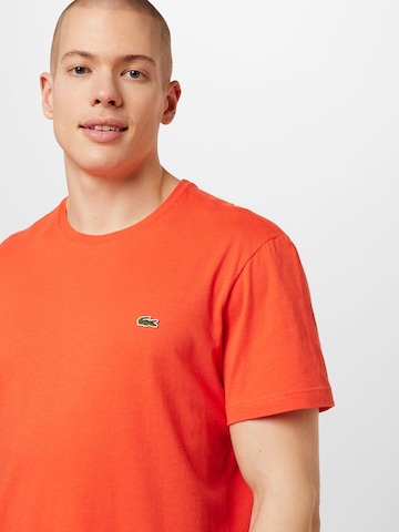 LACOSTE Regular Fit T-Shirt in Rot