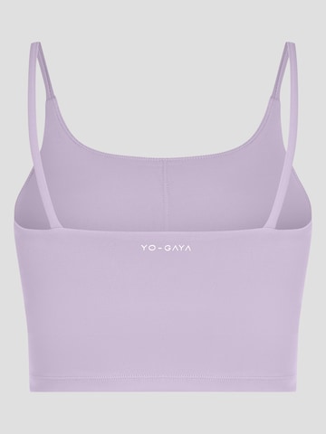 YO-GAYA Bustier Sport bh in Lila