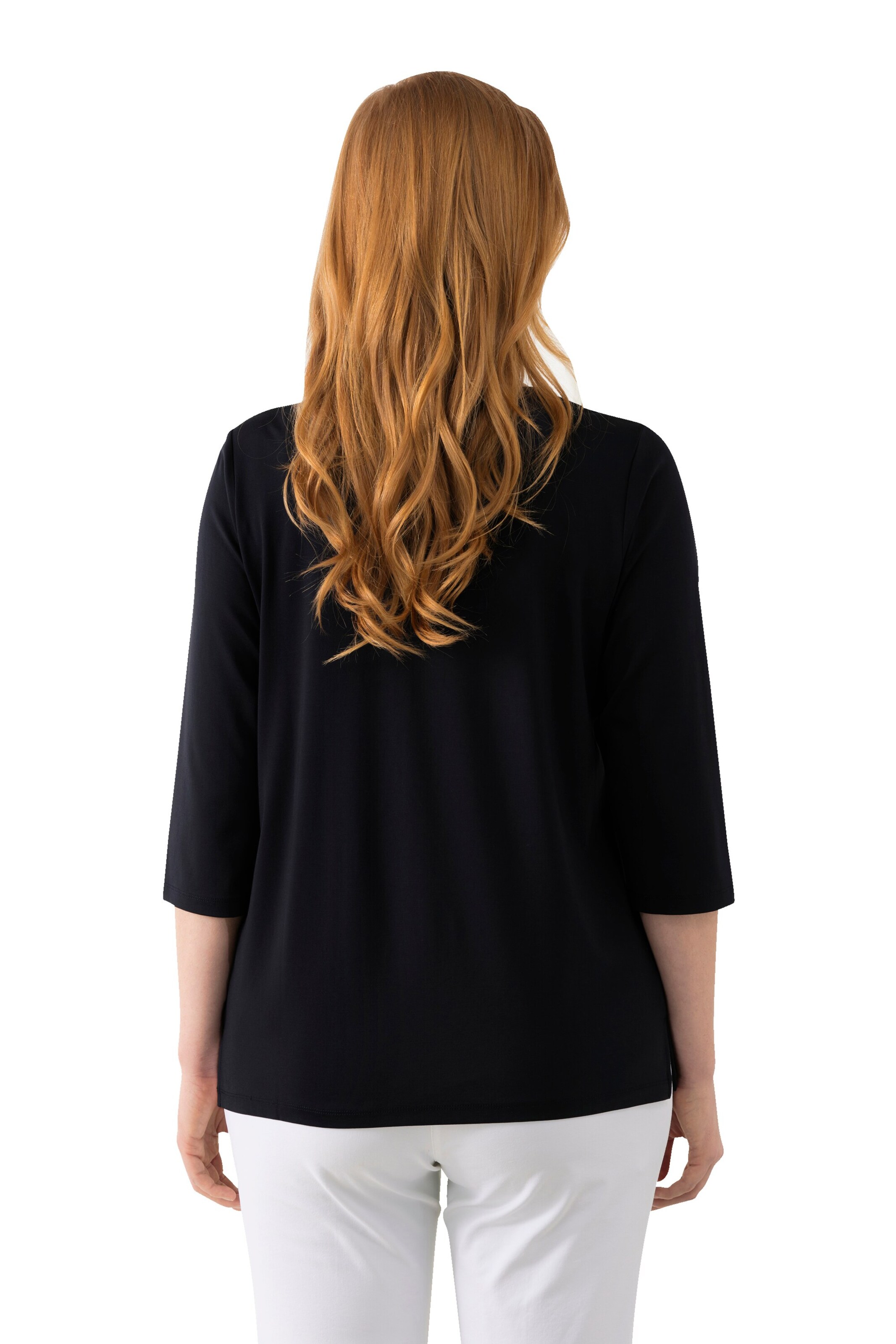 T-shirt Ulla Popken en bleu