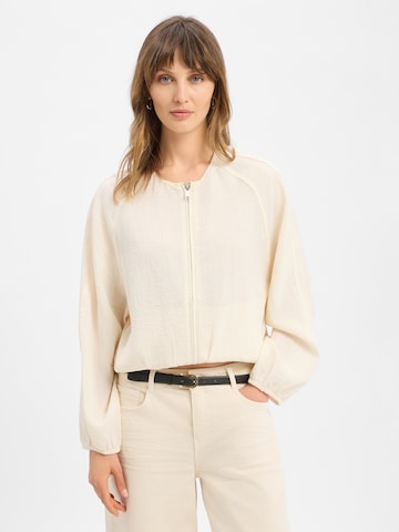 Veste mi-saison 'Larosa' OPUS en beige : devant