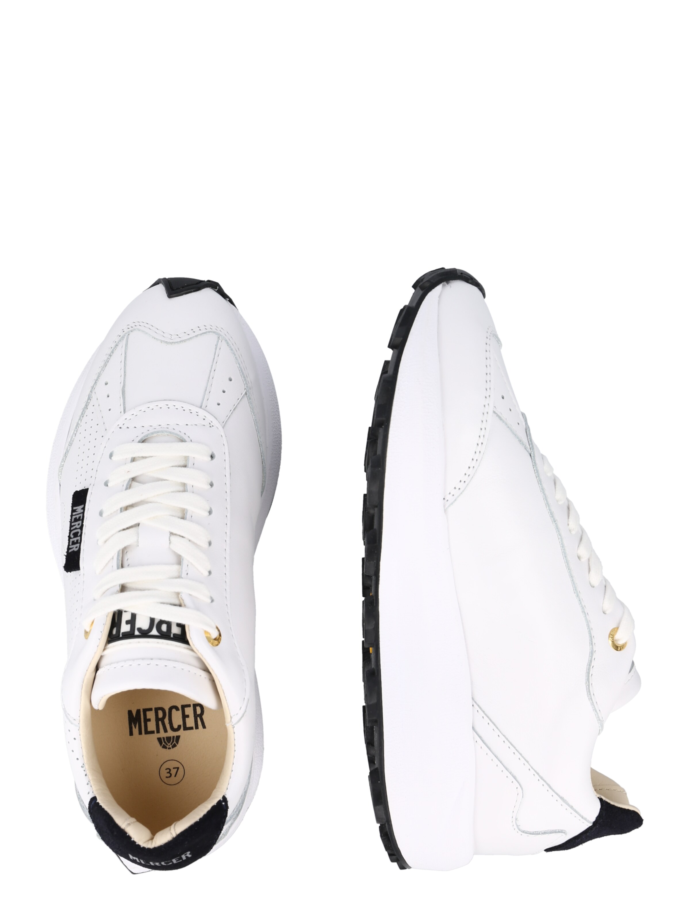 Frauen Sneaker Mercer Amsterdam Sneaker 'The Racer' in Weiß - RC76769 Frauen Sneaker Mercer Amsterdam Sneaker 'The Racer' in Weiß - RC76769