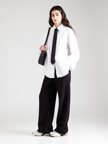 TOPSHOP Wide leg Byxa i svart