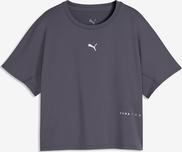 PUMA Functioneel shirt 'Brightstride Cloudspun' in Grijs: voorkant