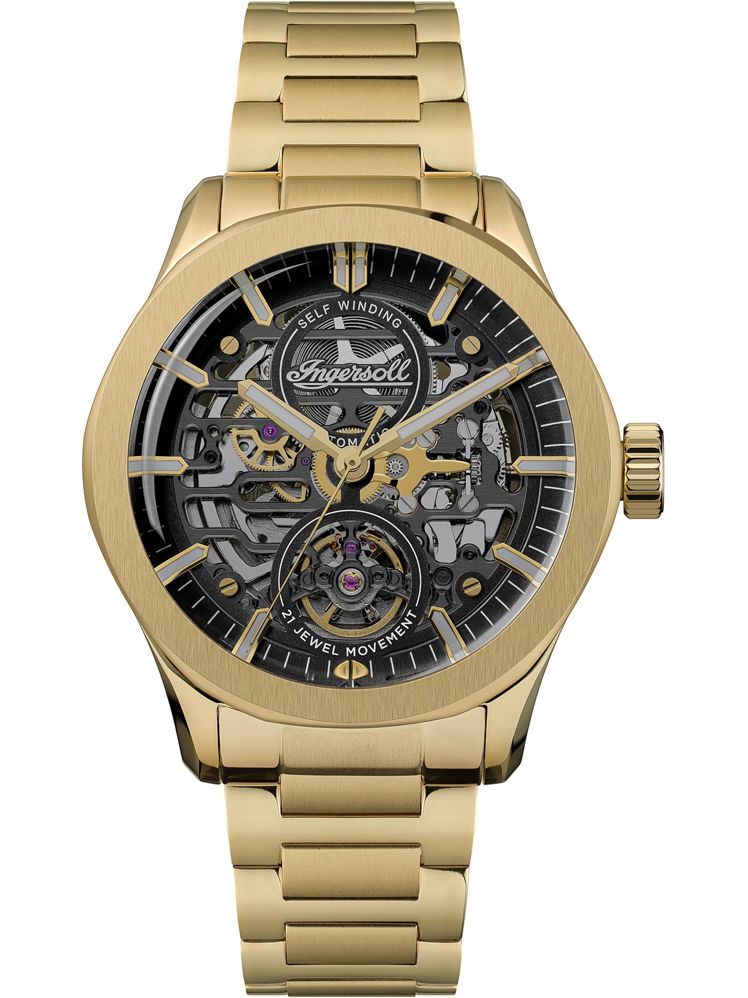 INGERSOLL Analog watch in Gold, Item view