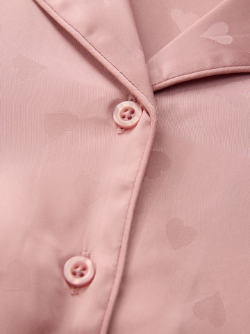 Next - Camiseta para dormir en rosa