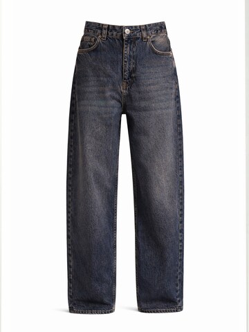 IT'S BASIC Loosefit Jeans 'Skater Mid Rise Jeans' in Blauw: voorkant