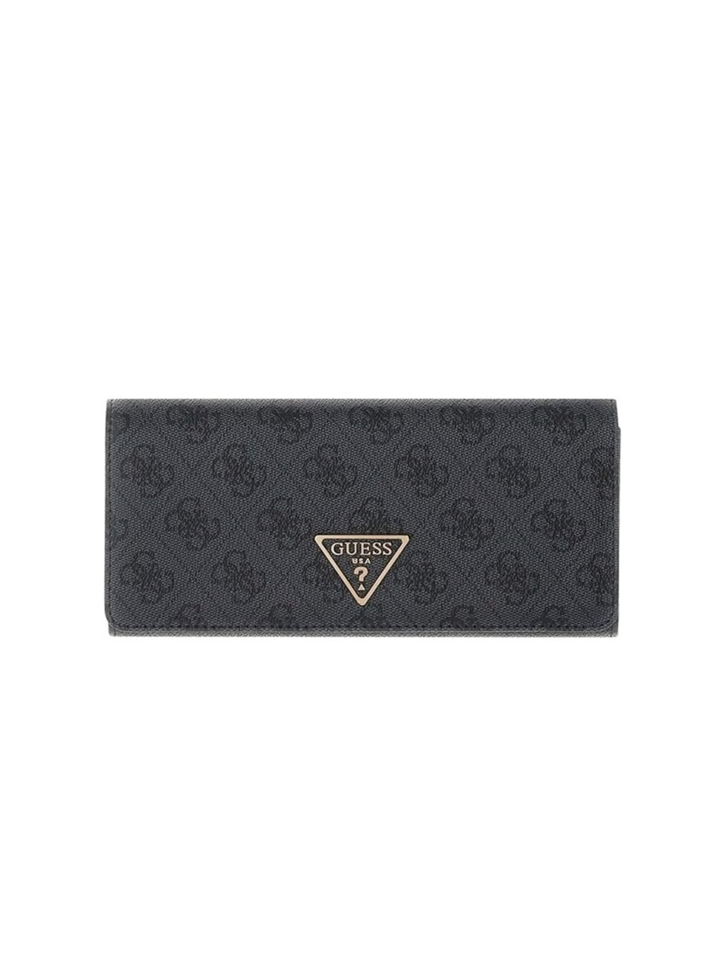 GUESS Wallet in Black: front