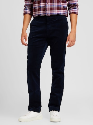 Polo Ralph Lauren Regular Byxa 'New Port' i blå: framsida