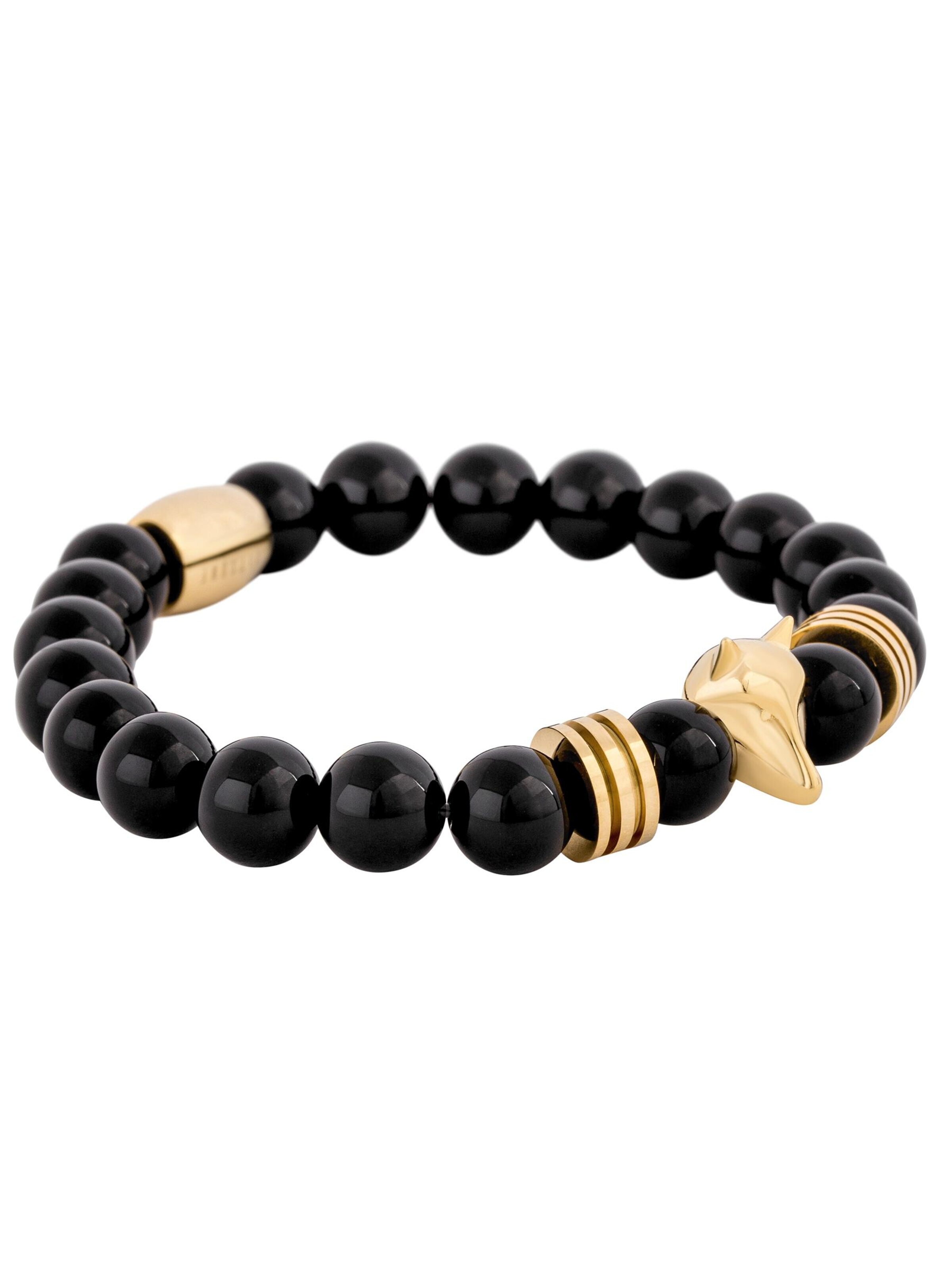 Akitsune Bracelet 'Obsidius' in Gold