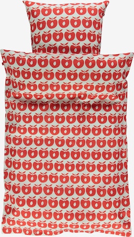 Småfolk Duvet Cover 'Apfel' in Red: front