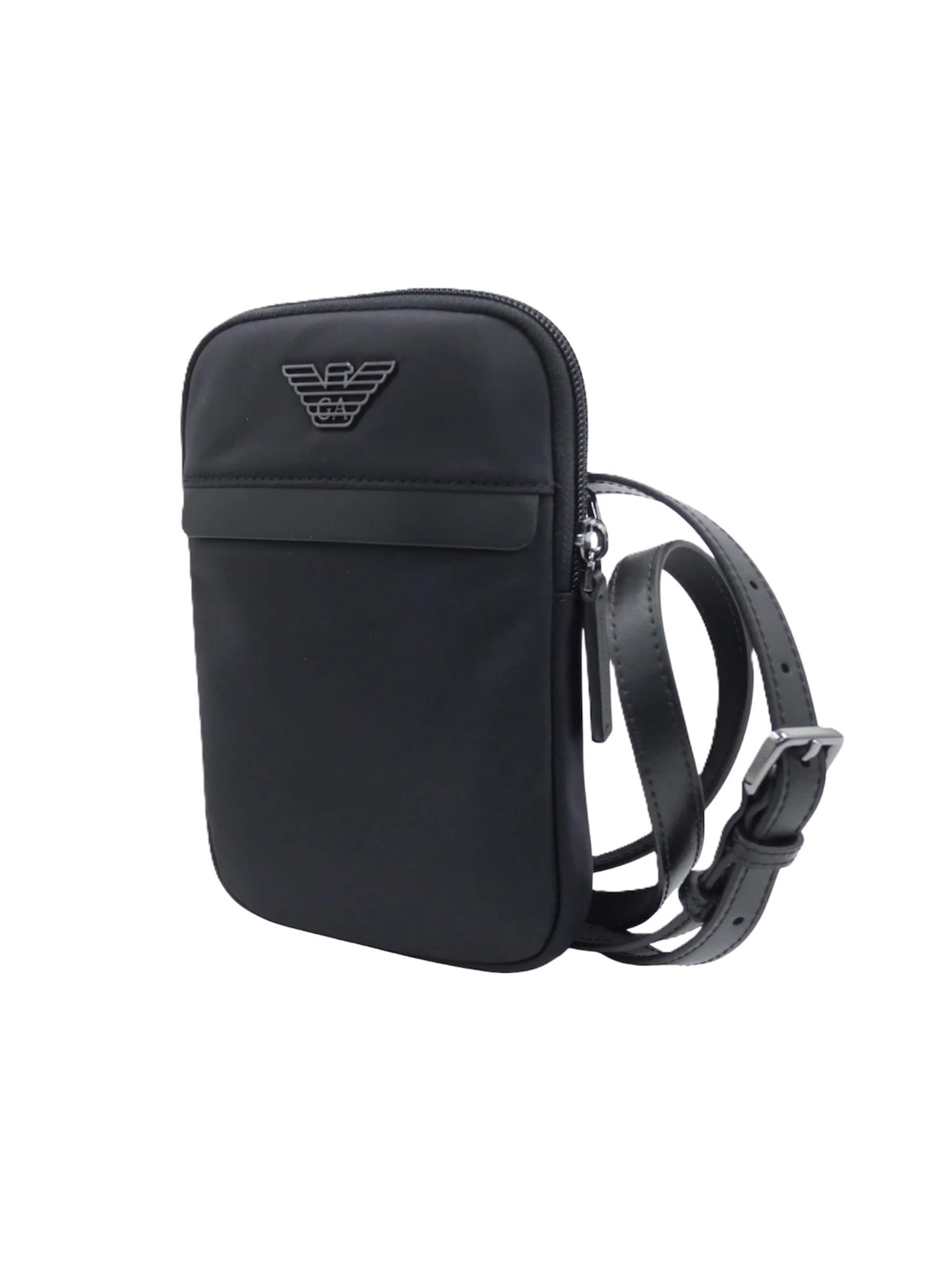 Emporio Armani Umhängetasche 'EM001809 AF13454'‌‌‌‌‌‌‌‌ in Schwarz: Vorderseite
