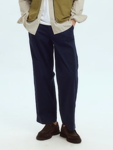 SELECTED regular Παντελόνι σε μπλε: μπροστά