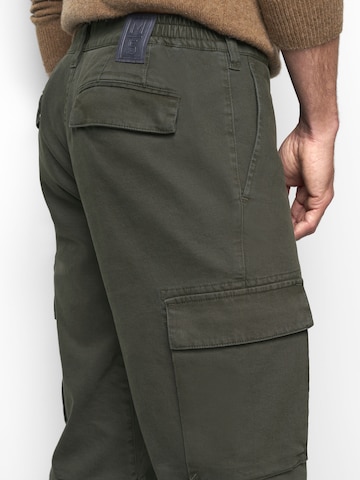 Coupe slim Pantalon chino 'M5 Cargo 2-6516' MEYER en vert
