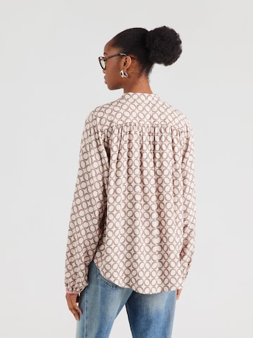 Emily Van Den Bergh Bluse in Braun