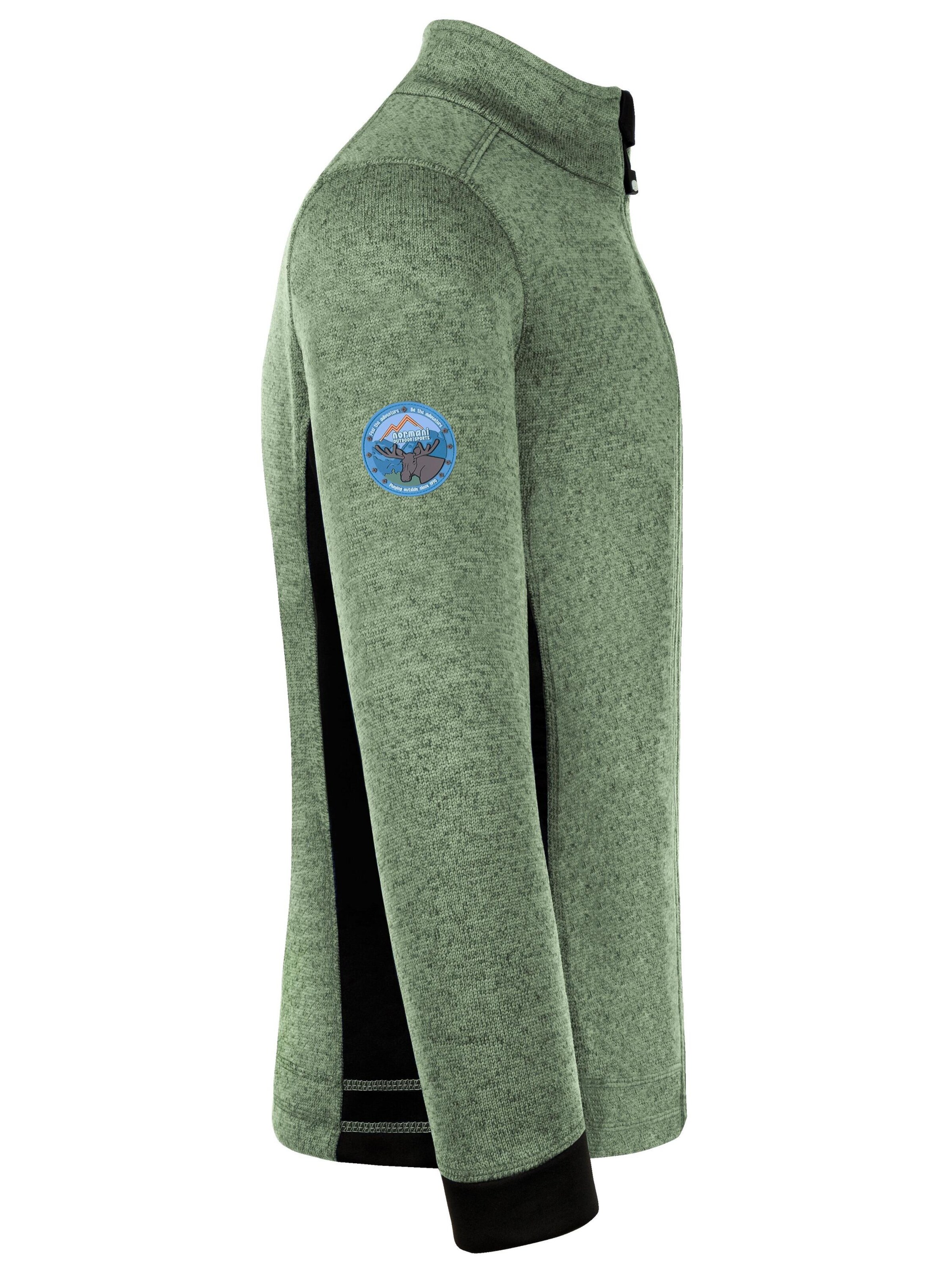 normani Functionele fleece jas 'Tathlina' in Groen