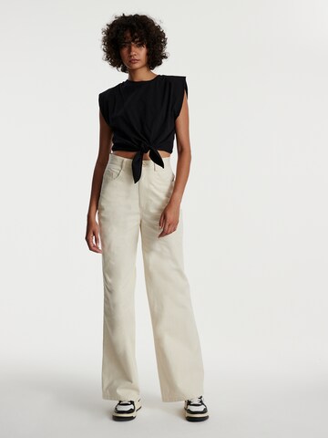 EDITED Wide Leg Hose 'PAM' in Beige