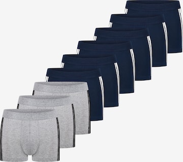 SCHIESSER Boxershorts '95/5 Stretch - Organic Cotton' in Blau: Vorderseite
