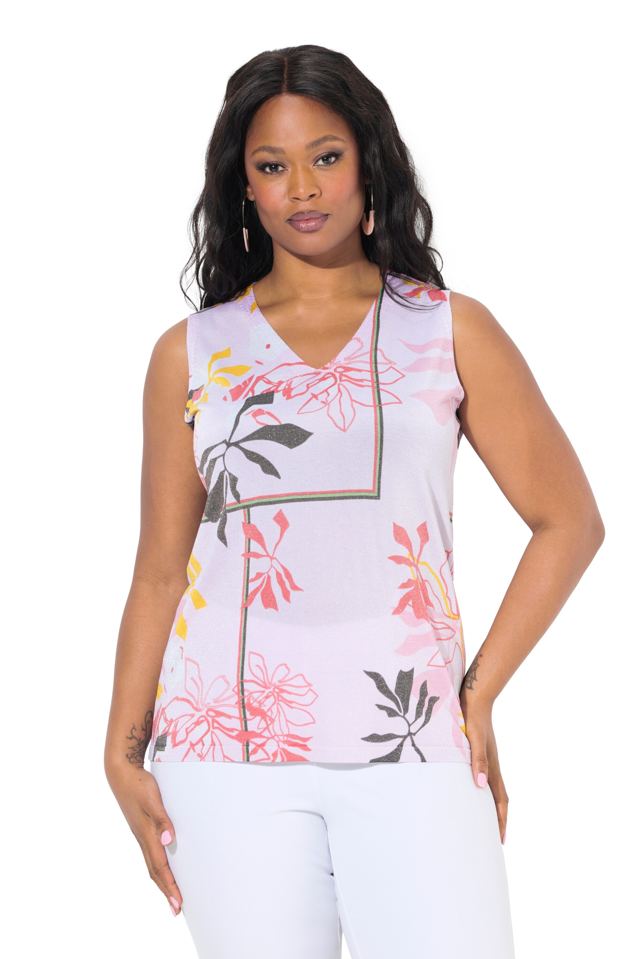 Ulla Popken Blouse in Mixed colours: front