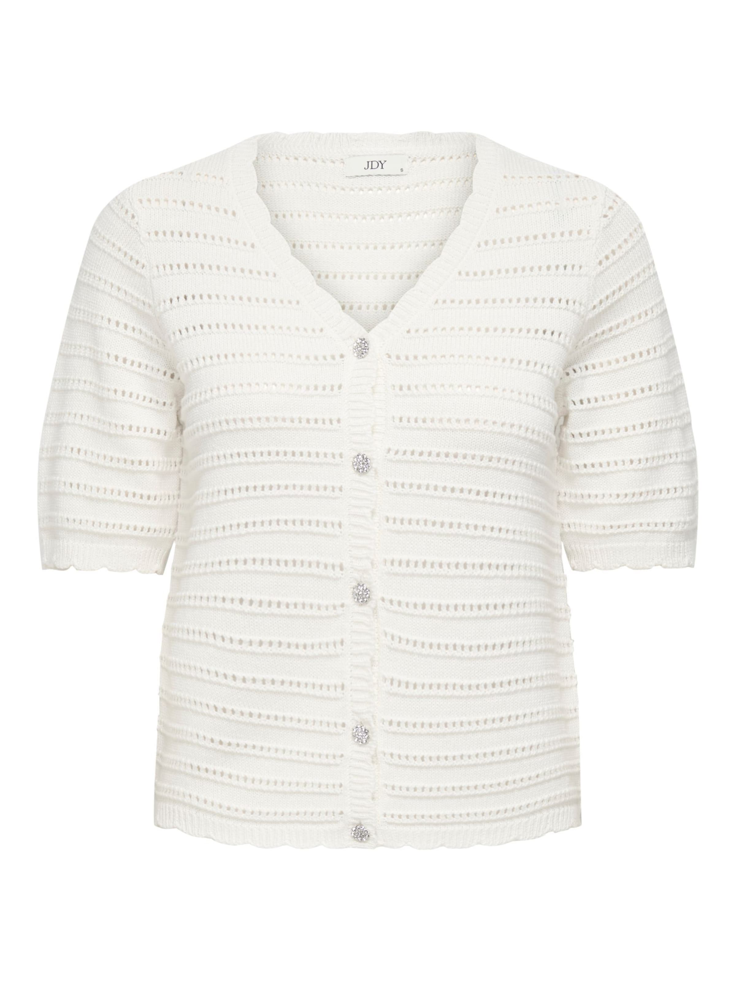 JDY Cardigan 'JDYTanja' i hvid, Produktvisning