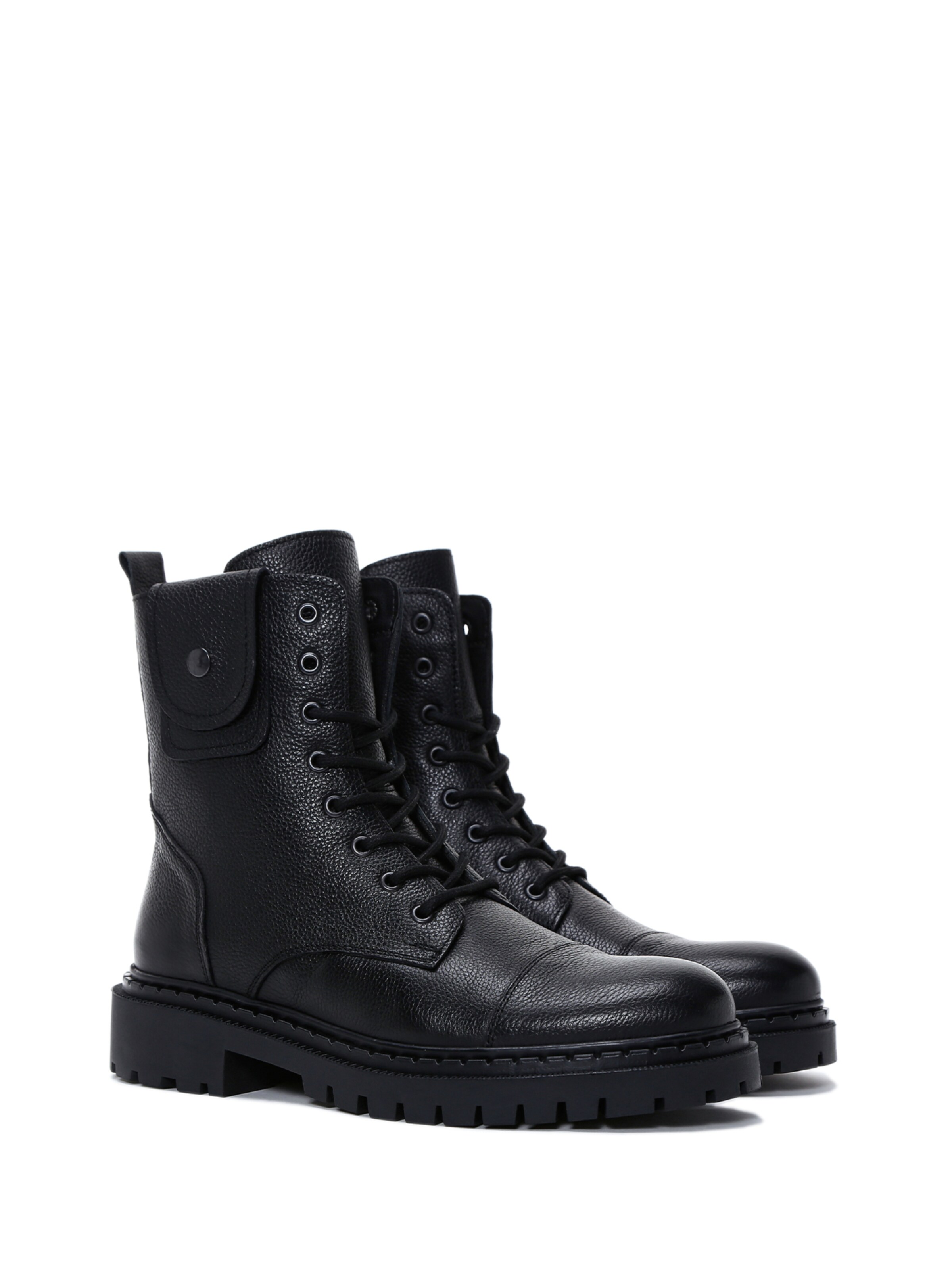 Derimod - Botas com atacadores em preto