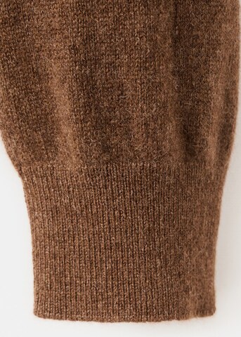 MANGO Sweater 'Bahiaper' in Brown