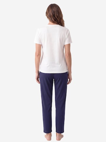 SCHIESSER Pajama 'Mix & Relax' in Blue