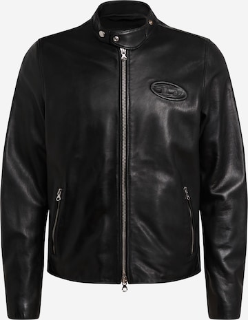 DIESEL Between-Season Jacket 'METAL' in Black: front