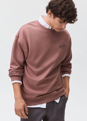 MANGO TEEN Pullover 'Freedom' in Rot
