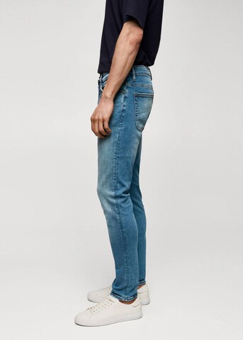 MANGO MAN Skinny Jeans 'Jude' in Blau