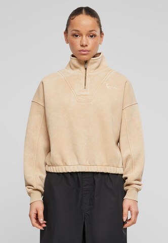 Karl Kani Sweatshirt in Beige: front