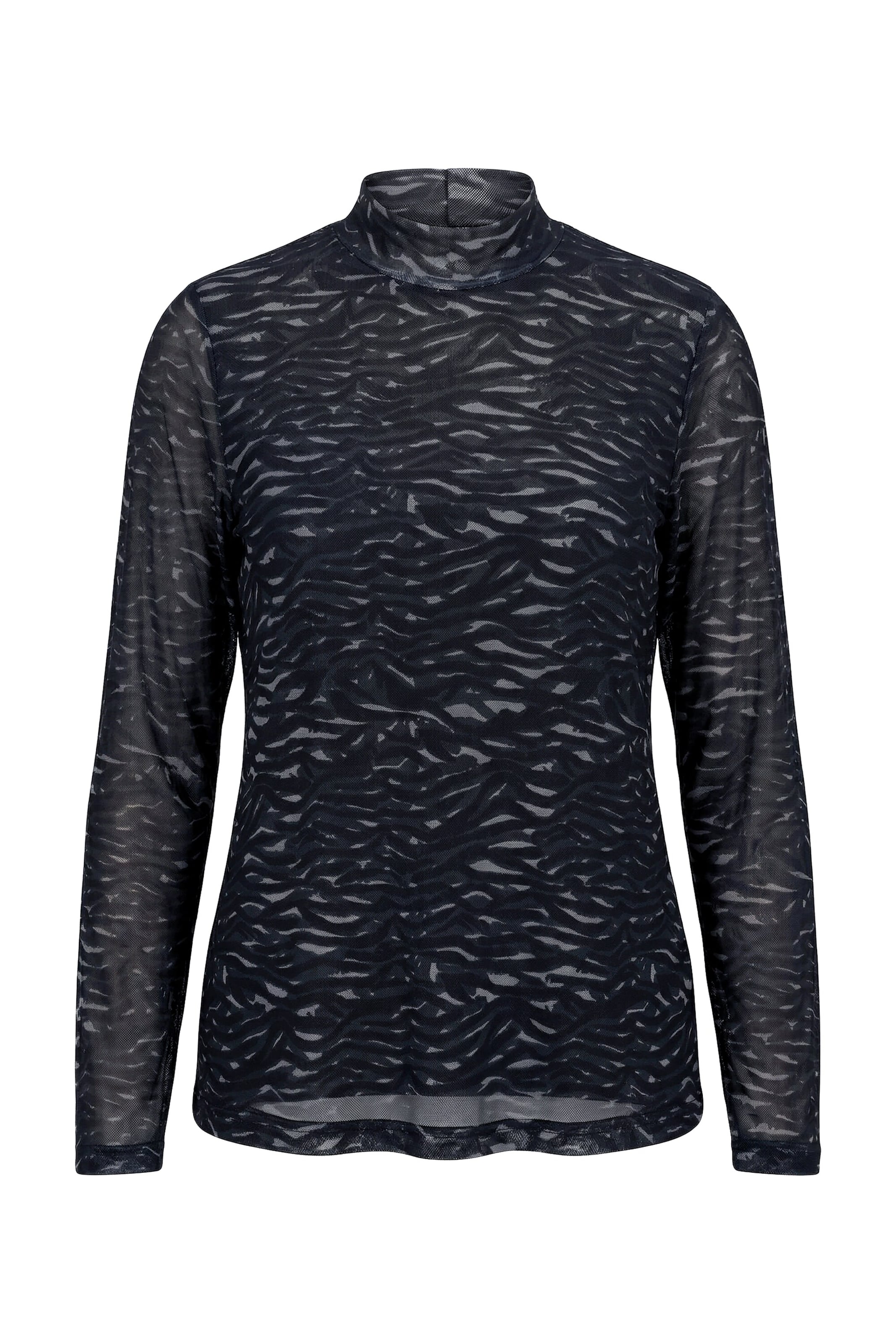 Ulla Popken Shirt in Black: front
