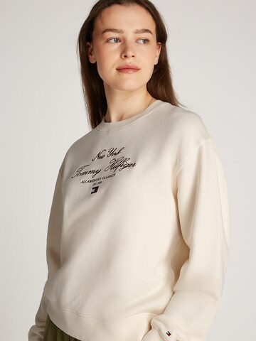 TOMMY HILFIGER Sweatshirt in Beige