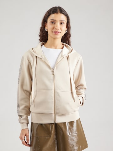 GUESS Collegetakki värissä beige: etupuoli