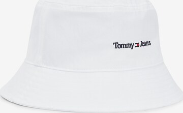 Tommy Jeans Hoed in Wit: voorkant