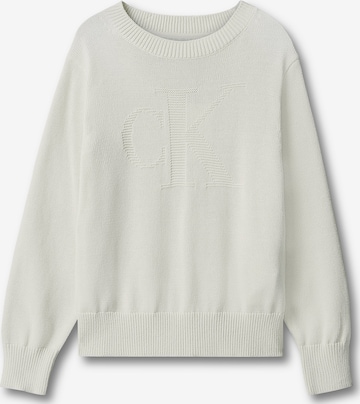 Calvin Klein Jeans Pullover in Beige: Vorderseite