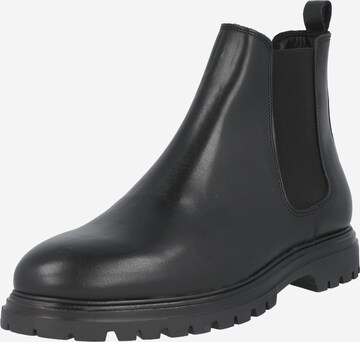 Chelsea Boots 'GIL' Bianco en noir : devant