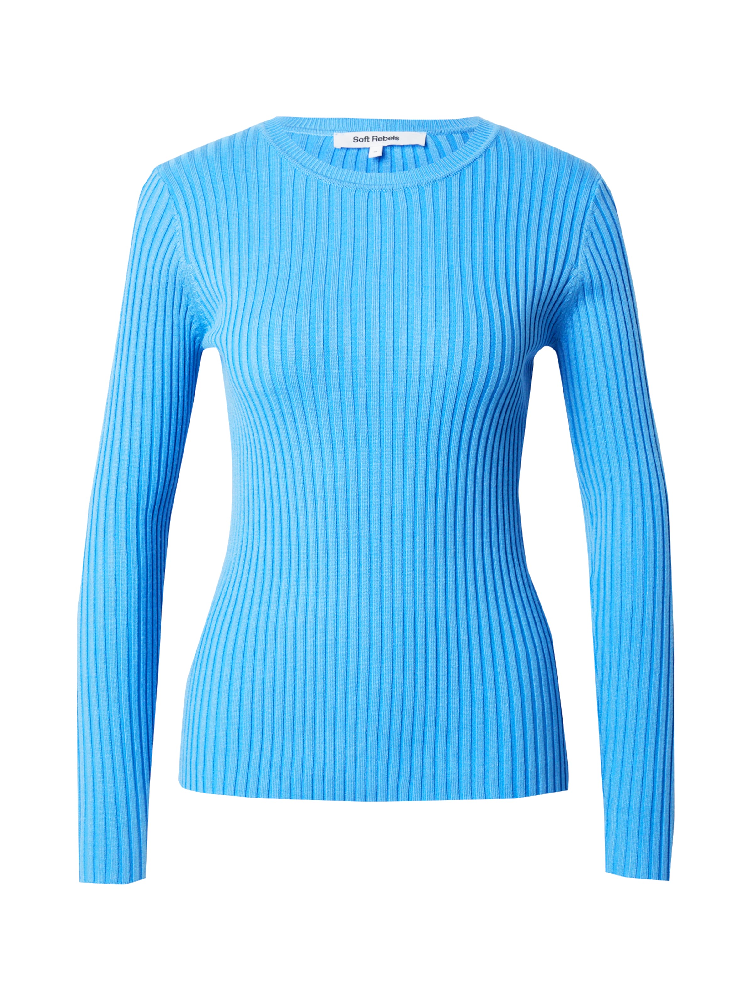Pull-over 'Noa' Soft Rebels en bleu : devant