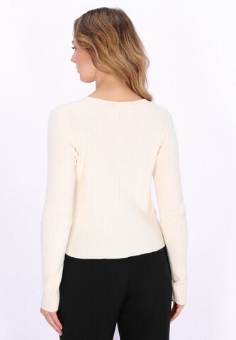 faina Strickjacke in Beige