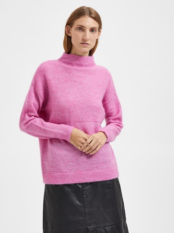 SELECTED FEMME Pullover 'Mola' in Pink: predná strana